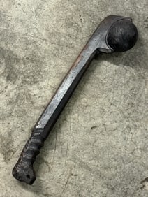 RARE 1800'S NATIVE AMERICAN ONEIDA INDIAN BEAR WAR CLUB
