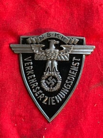 German WWII NSKK Traffic Education Sleeve Shield