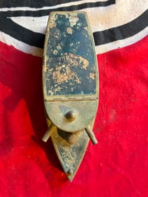 WW2 GERMAN PERIOD HAND-BUILT STEAM BOAT TOY
