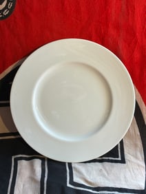 WW2 German Luftwaffe Porcelain Plate With Markings