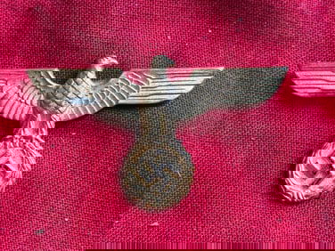 WW2 GERMAN NSDAP POLITICAL LEADERS VISOR CAP EAGLE