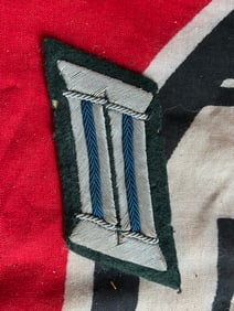 WW2 GERMAN OFFICER COLLAR TAB