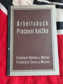 WW2 GERMAN FILLED OUT GERMAN SOLDIERS BOOKLET