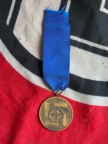 WW2 German SS 8 Year Long Service Medal