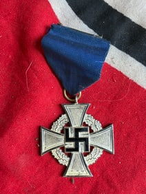 WW2 German 25-Year Faithful Service Cross; 2Nd Class