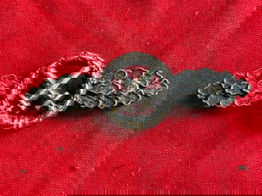 WW2 German Luftwaffe Air to Ground Support Clasp in Silver By F&BL