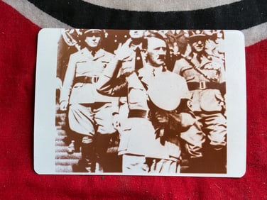 WW2 GERMAN ADOLF HITLER LAST RIGHTS PHOTOGRAPH