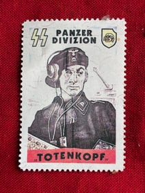 WWII GERMAN 3RD SS PANZER DIV. PROPAGANDA POSTER