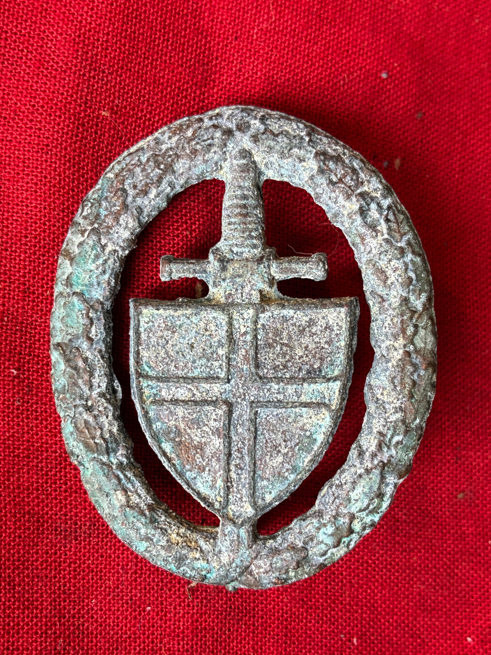 WW1 IMPERIAL BADGE PRUSSIAN FREIKORPS 1918-1923 FREIWILIGEN BRIGADE GRODNO: WW1 IMPERIAL BADGE PRUSSIAN FREIKORPS 1918-1923 FREIWILIGEN BRIGADE GRODNO