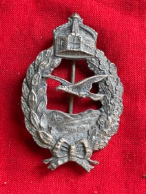 WWI GERMAN IMPERIAL MILITARY PILOTS BADGE
