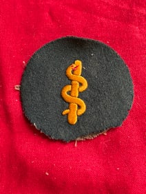 WWII German Heer EM Medical Orderly Career Patch