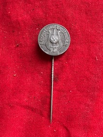 WW2 German Sangerbund Westmark Stickpin