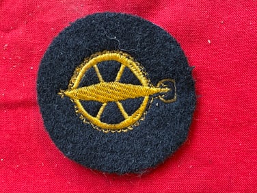 WW2 German Kriegsmarine Torpedo Engineer NCO Trade Badge