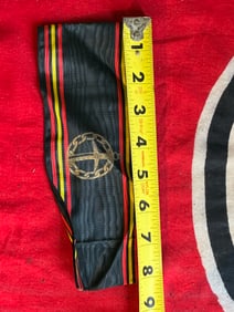 RARE WW2 GERMAN ALLIED BELGIUM PRISONER OF WAR ARMBAND