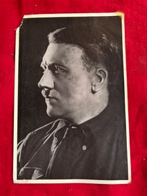 WW2 GERMAN ADOLF HITLER POSTCARD