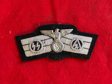 WW2 German Early SS/SA Pilots Badge, Bullion