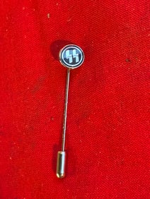 SCARCE WW2 GERMAN SS ENAMELED TIE PIN