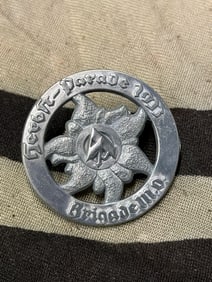 WW2 German Mountain Troops Elite Edelweiss Badge Pin