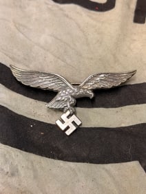 WWII LUFTWAFFE OFFICER SUMMER TUNIC DETACHABLE BREAST EAGLE BY ASSMANN