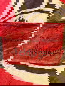 German WWII type Oberkommando Der Wehrmacht Feldjager Armband With RZM Paper Tag