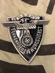WWII German NSKK Traffic Education Sleeve Shield