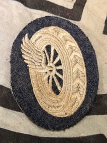 WW2 German Luftwaffe Motor Transport Equipment Administrator’s Badge