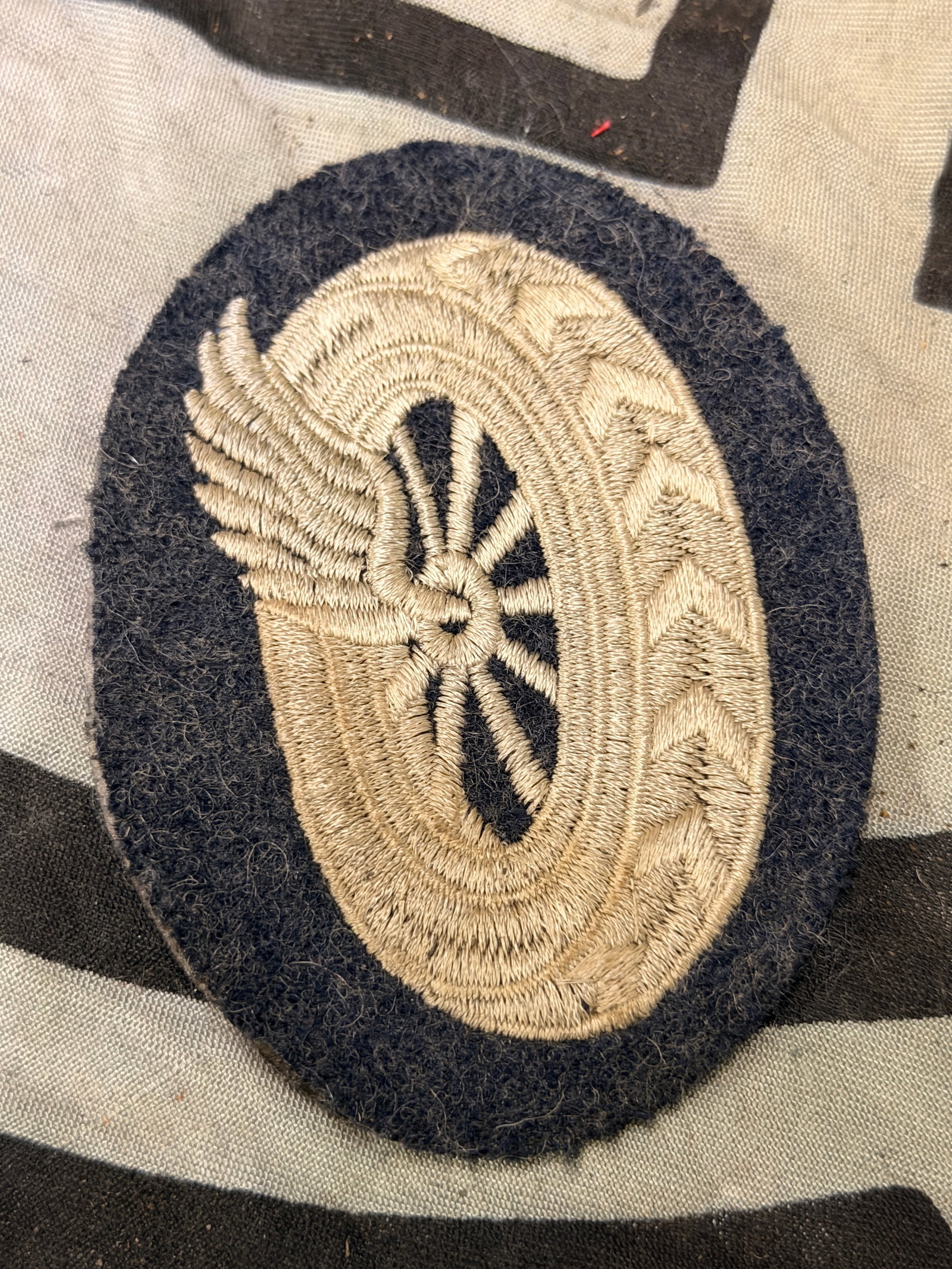 WW2 German Luftwaffe Motor Transport Equipment Administrator’s Badge: WW2 German Luftwaffe Motor Transport Equipment Administrator’s Badge. A rare example that is in mint overall shape and condition with a beautiful overall patina. Shows good wear and use. Please view