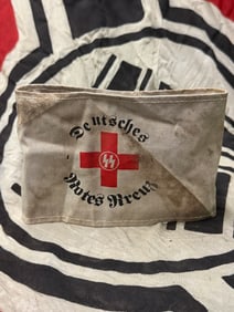 WWII German DRK Deutsches Rotes Kreuz Waffen SS armband
