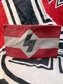 GERMAN WWII FLEMISH HITLER YOUTH ARM BAND