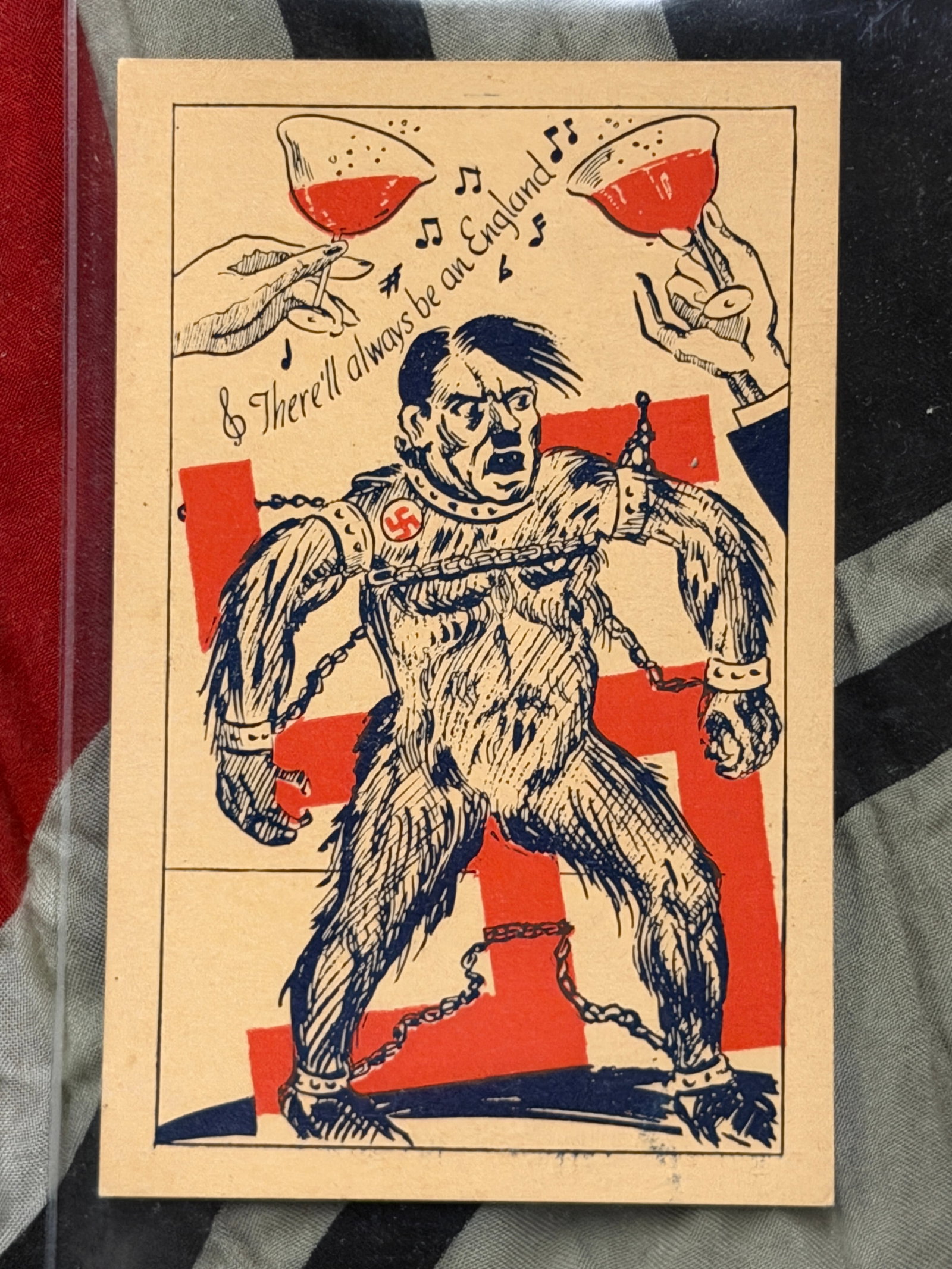 WW2 GERMAN ADOLF HITLER PROPAGANDA POST CARD: WW2 GERMAN ADOLF HITLER PROPAGANDA POST CARD. A VERY RARE FIND. PLEASE VIEW ALL DETAILED PICTURES.