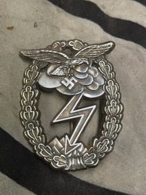 WW2 German Ground Combat Badge By Ges. Gesch.