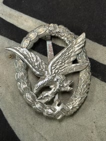 WW2 German A Radio Operator & Air Gunner Badge By B&Nl
