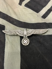 WWII German Army (Heer) OFFICER’S WHITE SUMMER TUNIC BREAST EAGLE BY ASSMANN