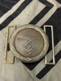 WW2 GERMAN LUFTWAFFE HERMANN GOERING TYPE BELT BUCKLE DLV 1935