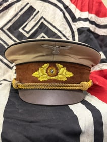 Rare WW2 German Third Reich NSDAP Political Leaders Kreisleitung Peaked Cap By Sonder Klasse
