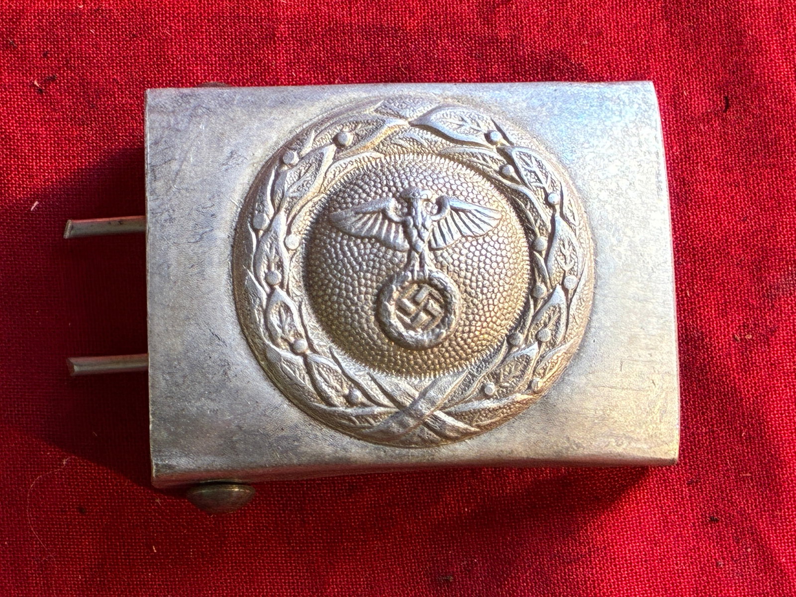WWII German NSDAP (NAZI PARTY) SCARCE RLB EM/NCO’S BELT BUCKLE BY RZM M34/2: WWII German NSDAP (NAZI PARTY) SCARCE RLB EM/NCO’S BELT BUCKLE BY RZM M34/2. Formed in late 1932 the Deutscher Luftschutzverband (German Air Protection League), was a voluntary organization designed