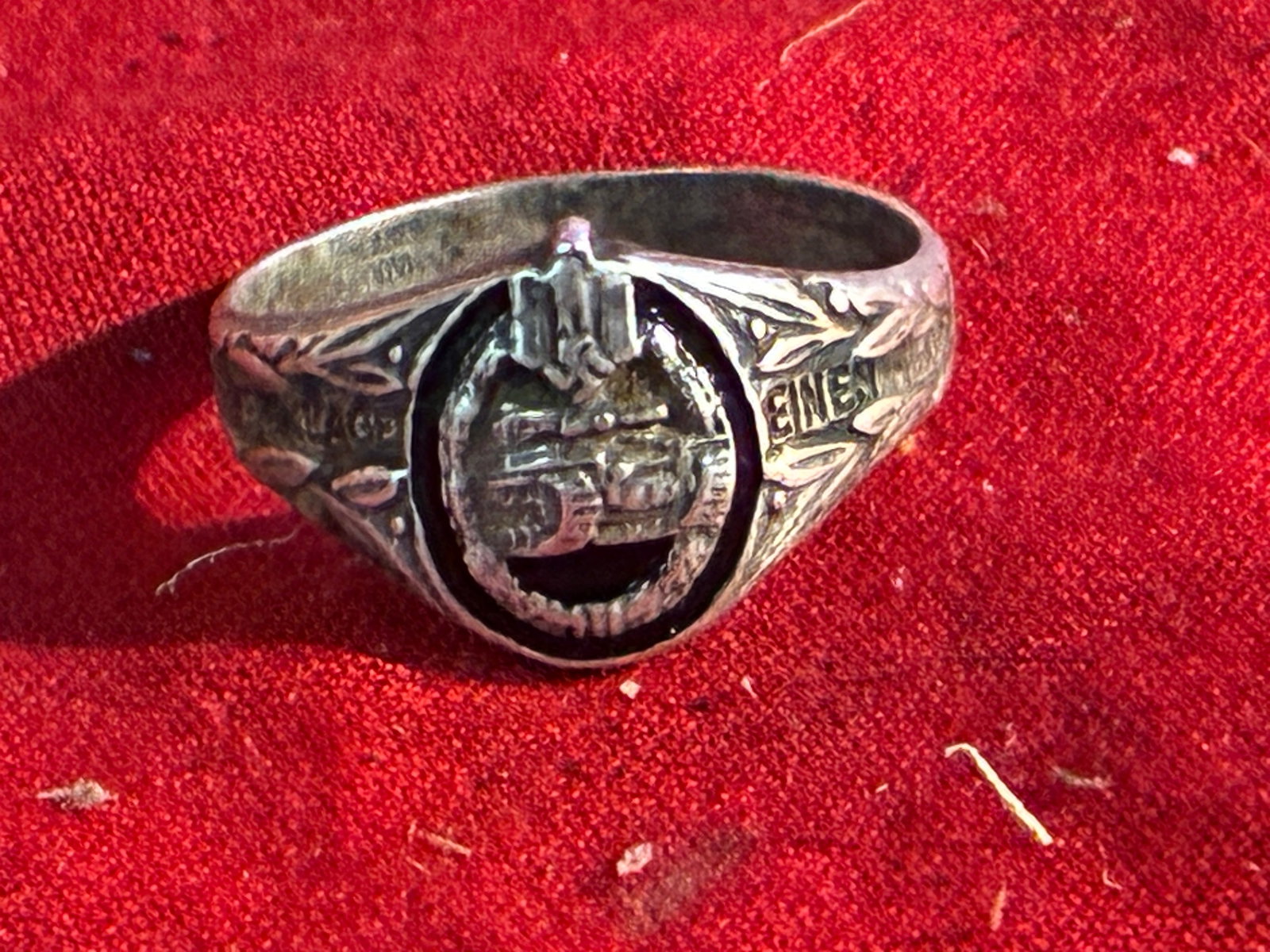WWII GERMAN THIRD REICH TANK ASSAULT RING IN 800 SILVER: WWII GERMAN THIRD REICH TANK ASSAULT RING IN 800 SILVER. A VERY RARE FIND THAT IS IN MINT OVERALL SHAPE AND CONDITION WITH A BEAUTIFUL OVERALL PATINA. SHOWS GOOD WEAR AND USE. PLEASE VIEW ALL DETAILED