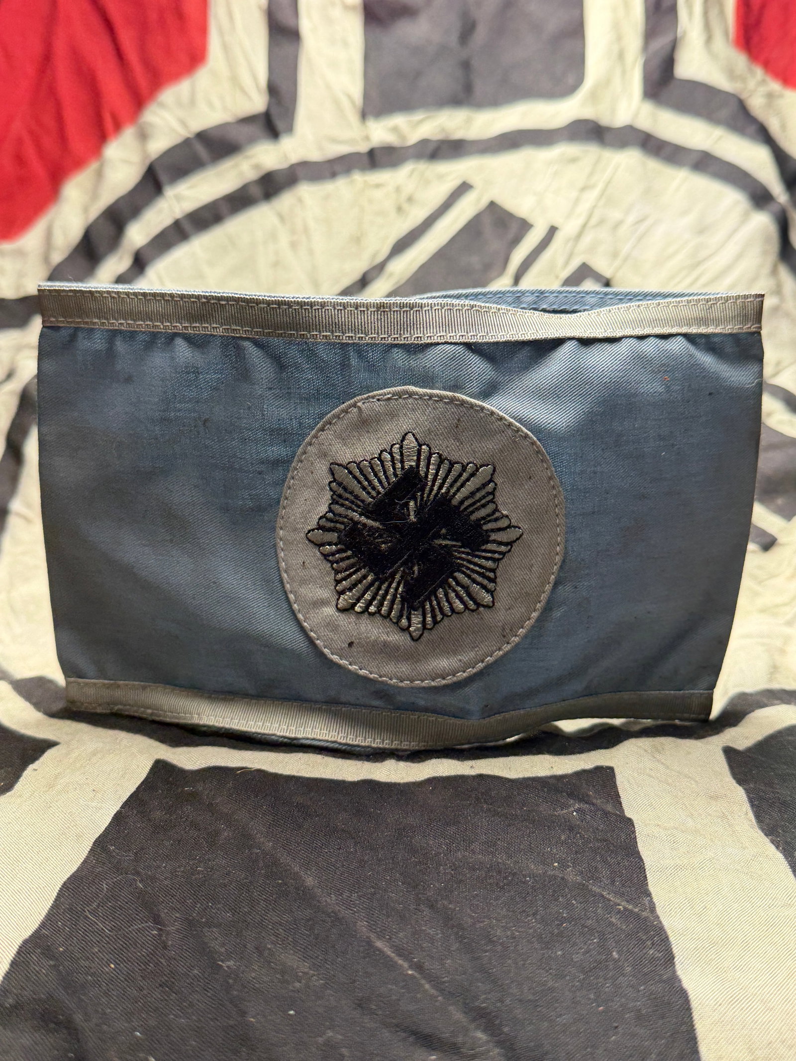 WW2 GERMAN 2ND PATTERN RLB TUNIC ARMBAND: WW2 GERMAN 2ND PATTERN RLB TUNIC ARMBAND. A VERY RARE EXAMPLE THAT IS IN MINT OVERALL SHAPE AND CONDITION WITH A BEAUTIFUL OVERALL PATINA. SHOWS GOOD WEAR AND USE. PLEASE VIEW ALL DETAILED PICTURES. A