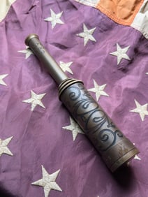 J. SCOTT 1753 REVOLUTIONARY WAR ERA LONDON MARINE TELESCOPE - FULLY ENGRAVED