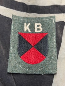 German WW2 Kuban Cossack sleeve shield