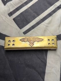 ULTRA RARE WW2 GERMAN LUFTWAFFE PILOT'S PERSONAL USED MOUTH ORGAN