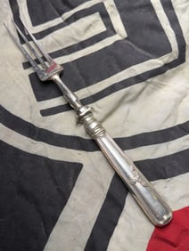 WW2 GERMAN WAFFEN-SS SILVER FORK