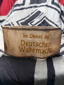 WWII THE GERMAN ARMBAND IM DIENST DER DEUTSCHEN WEHRMACHT