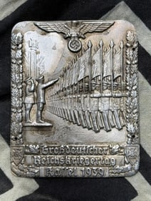 WW2 German Veterans Association Commemorative Plaque