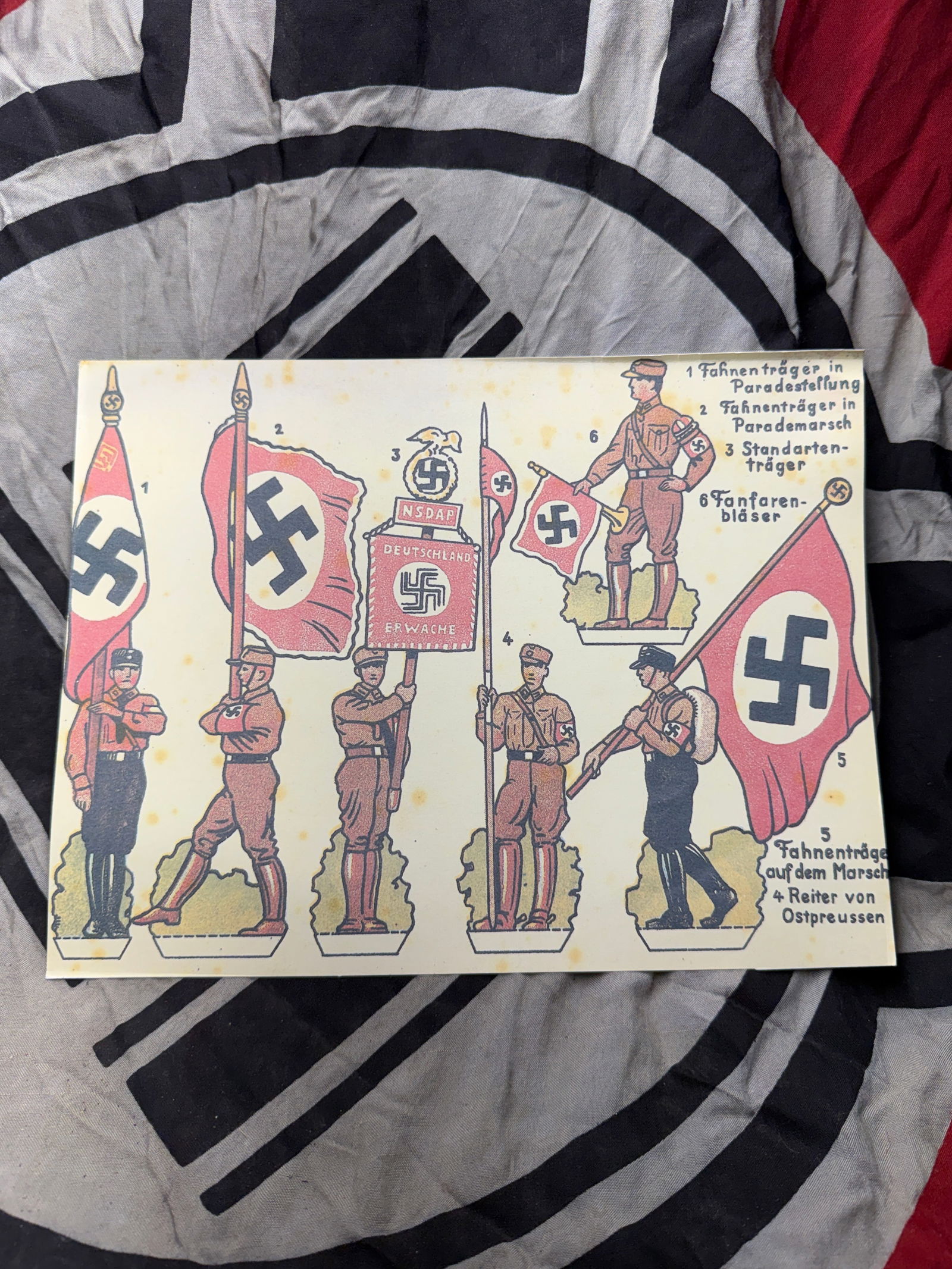 WW2 German Cutout paper dolls uniforms of the NSDAP Nazi Party: WW2 German Cutout paper dolls uniforms of the NSDAP Nazi Party