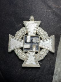WW2 German Third Reich Faithful Service Cross 25 Years Missing RIbbons