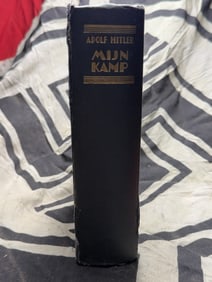 RARE WW2 GERMAN ADOLF HITLER MIJN KAMP MEIN KAMPF BOOK