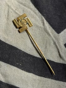 Germany, Ss. A Rare Long Service Award, I Class For 25 Years, Stick Pin Miniature