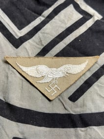 WWII German RARE Luftwaffe (Air Force) Africa Corps EM/NCO’S TROPICAL BREAST EAGLE