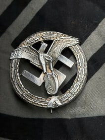 WWII German Motor Sports Badge 3rd Class By RZM 14